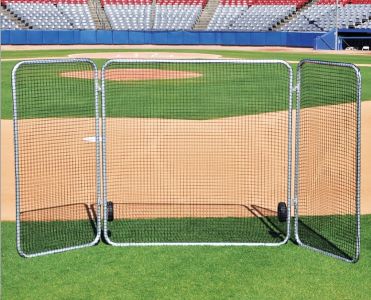 Tri-Fold Fungo Screen with Wings